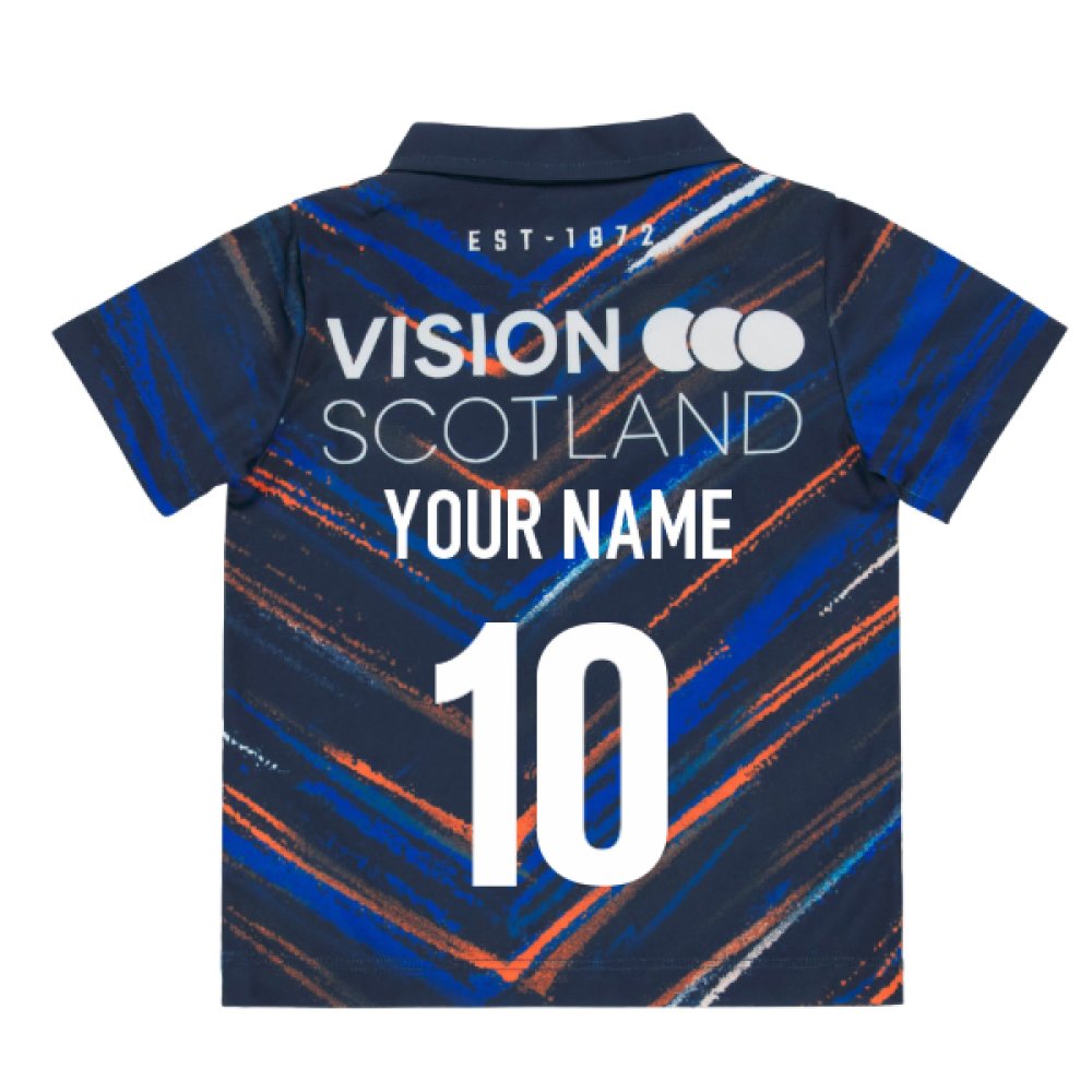 2025-2026 Edinburgh Rugby Home Baby Shirt (Your Name)