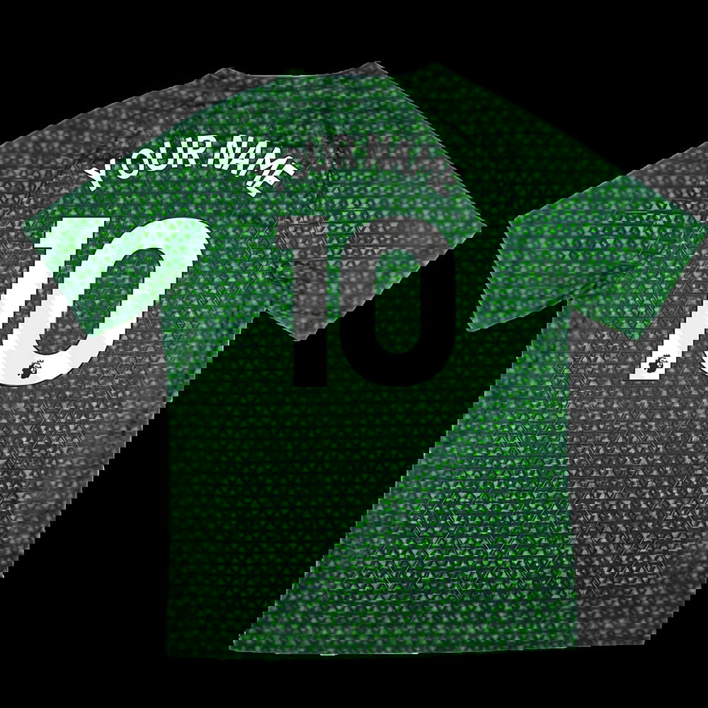 2025-2026 Man City Warm Up Jersey (Green Terrain) (Your Name)