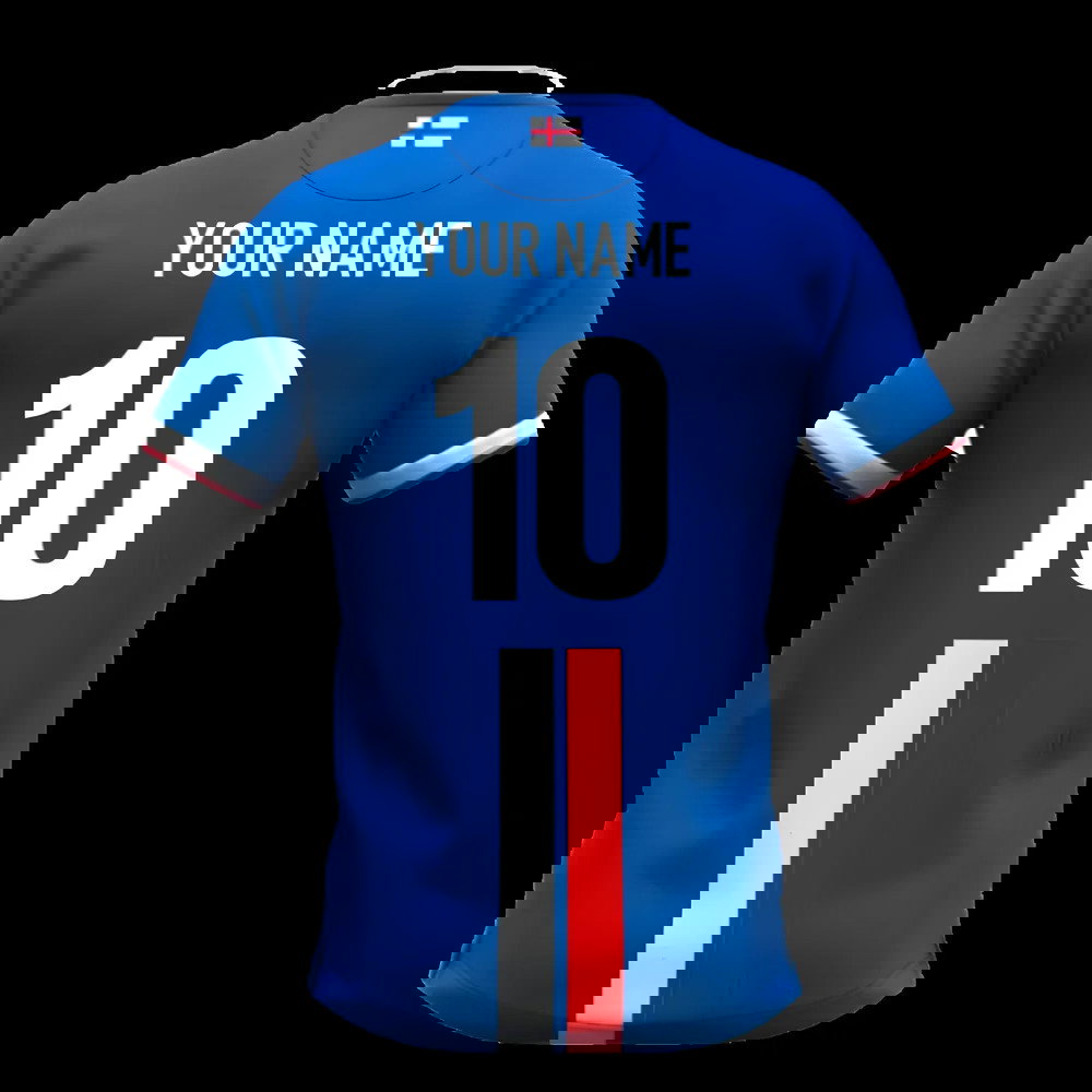 2024-2025 Faroe Islands Away Shirt (Your Name)