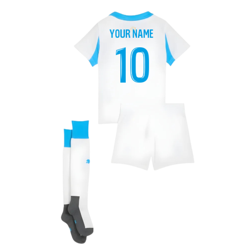 2025-2026 Marseille Home Mini Kit (Your Name)