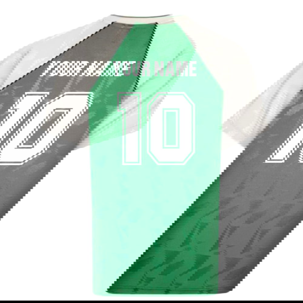 Hibernian 1990 Retro Home Shirt (Your Name)