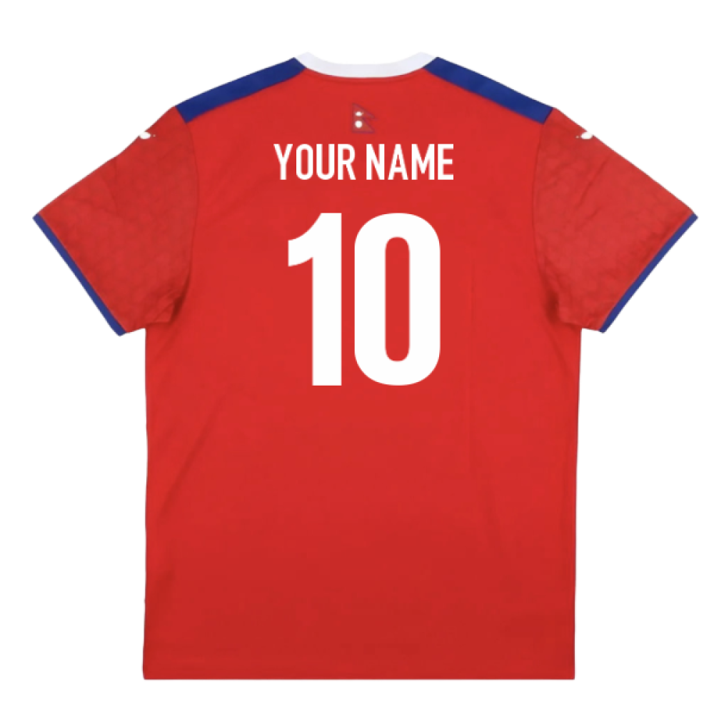 2025-2026 Nepal Home Shirt (Your Name)