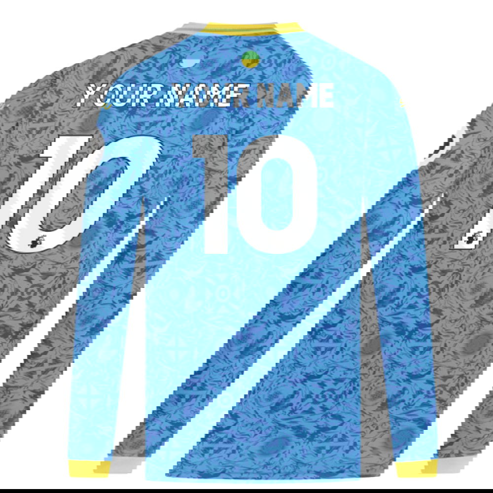 2025-2026 Wolves Long Sleeve Third Shirt (Your Name)