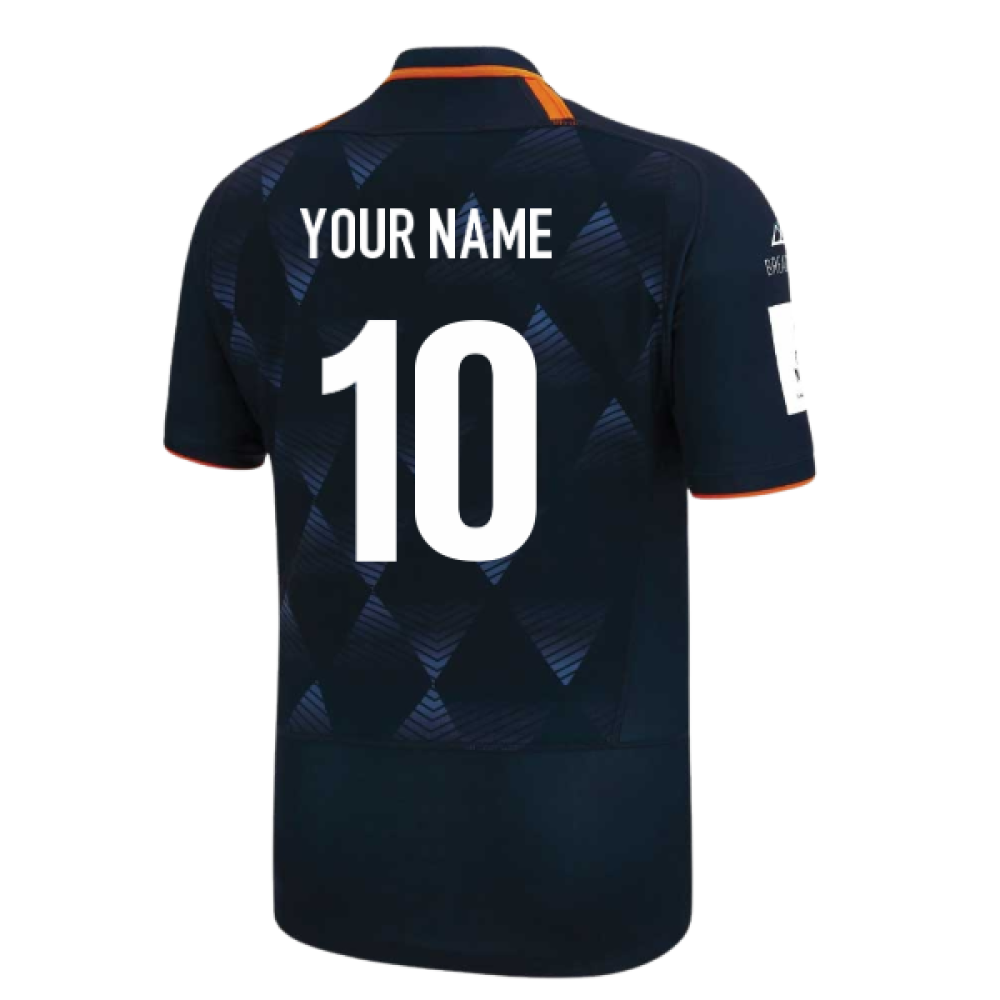 2022-2023 Edinburgh Rugby Home Shirt (Your Name)