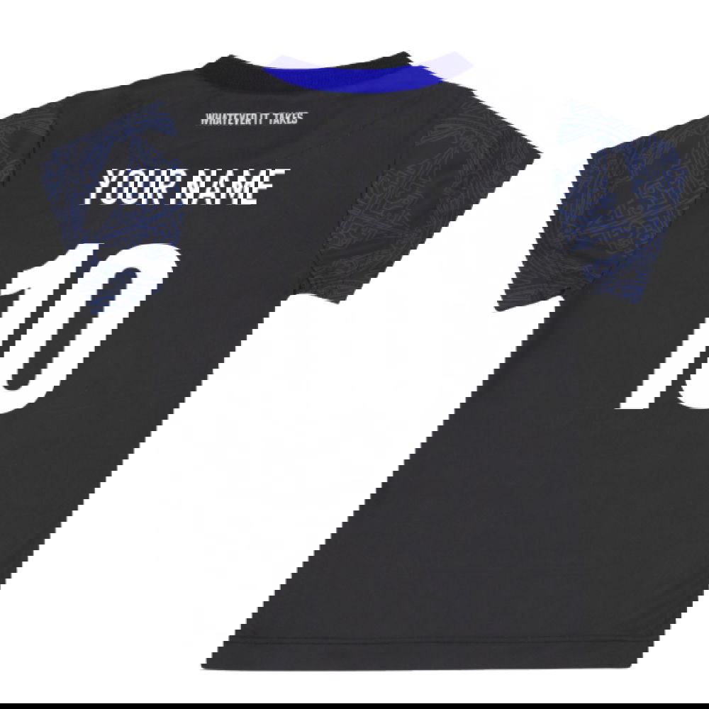 2025-2026 Glasgow Rugby Home Mini Shirt (Little Kids) (Your Name)