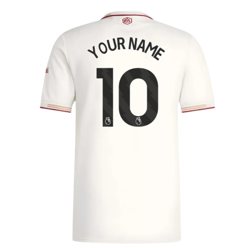 2025-2026 Arsenal Authentic Third Shirt (Your Name)