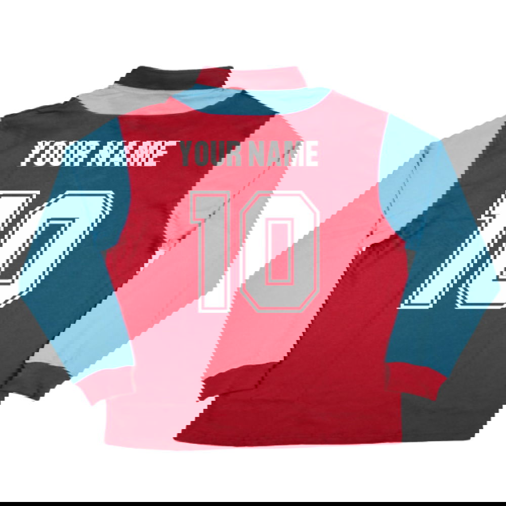 Aston Villa 1935-36 Retro Football Shirt (Your Name)