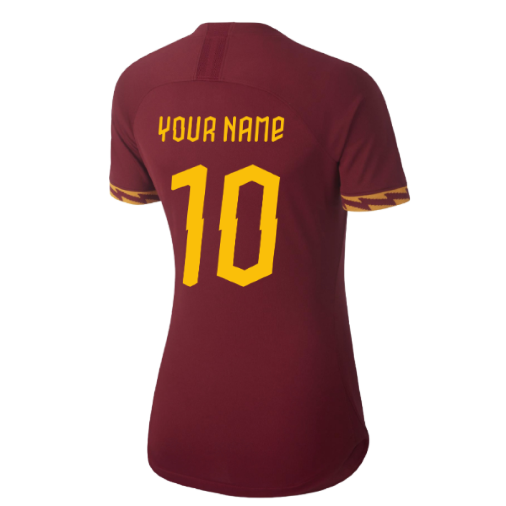 2019-2020 Roma Home Shirt (Womens) (Your Name)