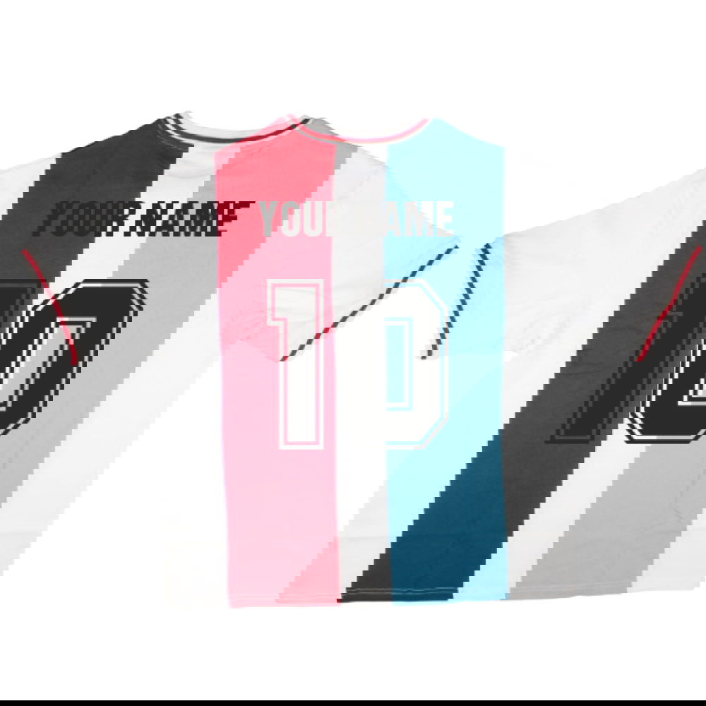 Crystal Palace 1972-1973 Don Rogers Retro Football Shirt (Your Name)