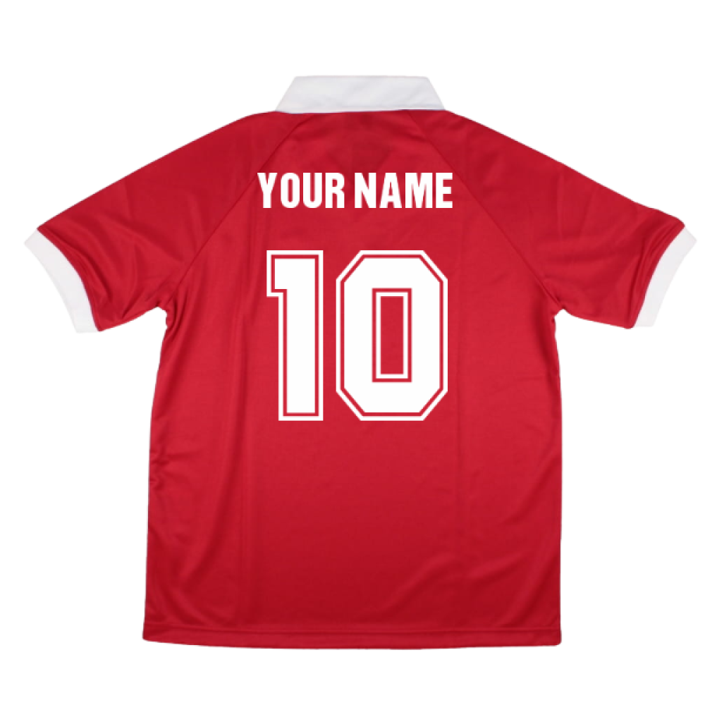 Switzerland 1980 Home Retro Football Shirt (Your Name)