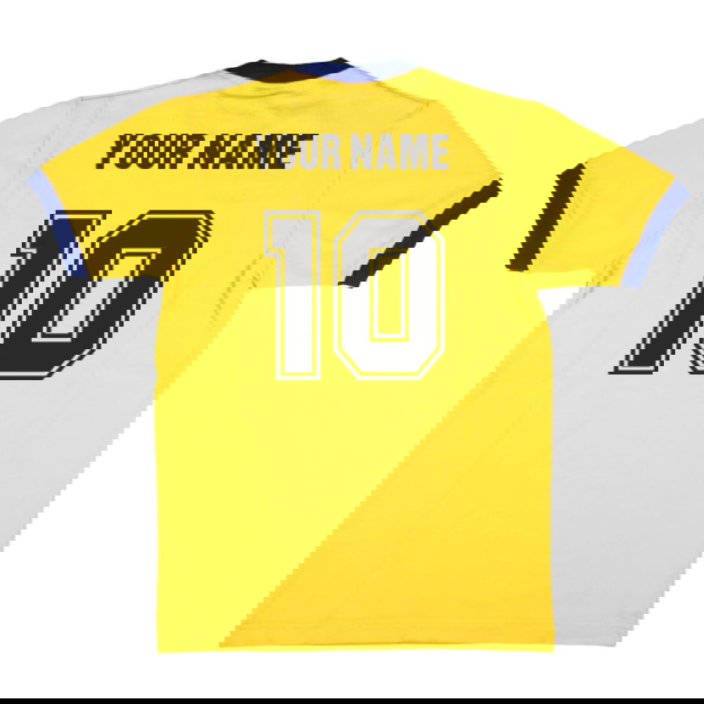 Crystal Palace 1971 Anglo Italian Cup Retro Football Shirt (Your Name)