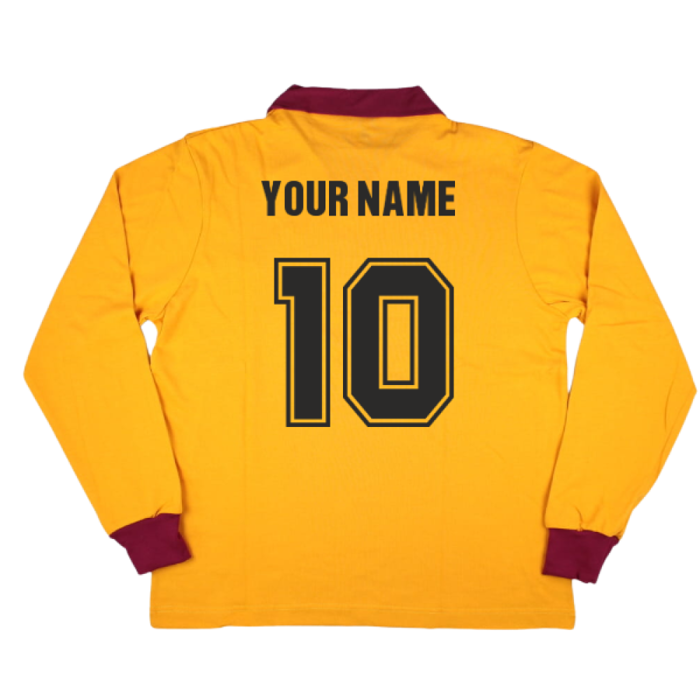 Motherwell 1972-1973 Retro Football Shirt (Your Name)