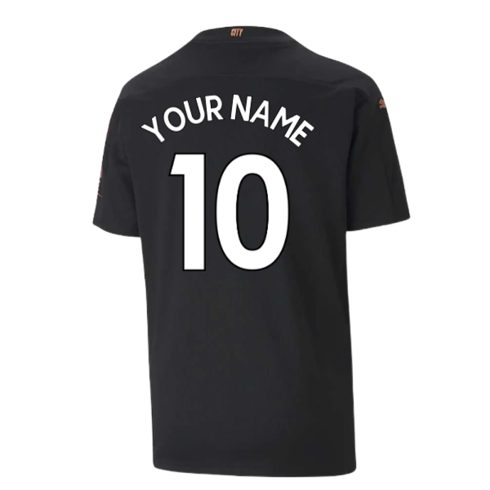 2020-2021 Manchester City Away Shirt (Kids) (Your Name)
