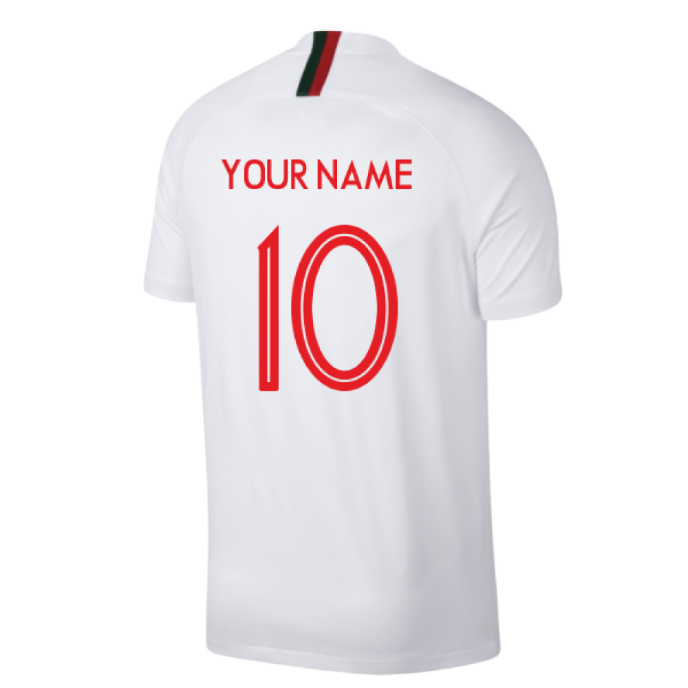 2018-2019 Portugal Away Shirt (Your Name)