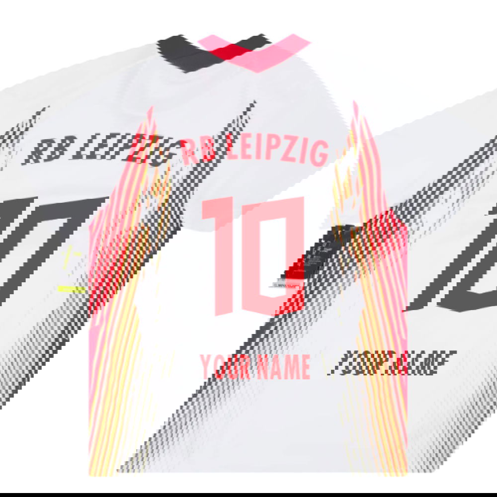 2020-2021 RB Leipzig Home Shirt (White) (Your Name)