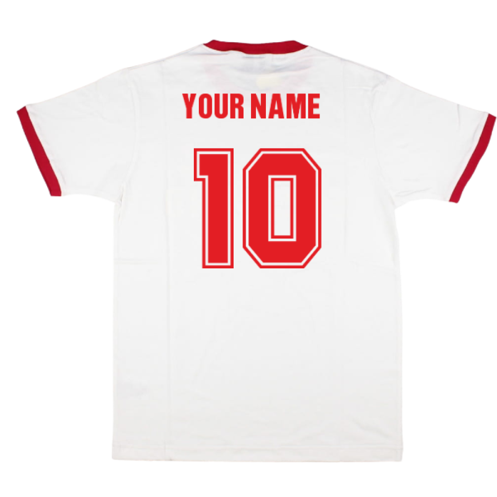 England T-Shirt - White (Your Name)