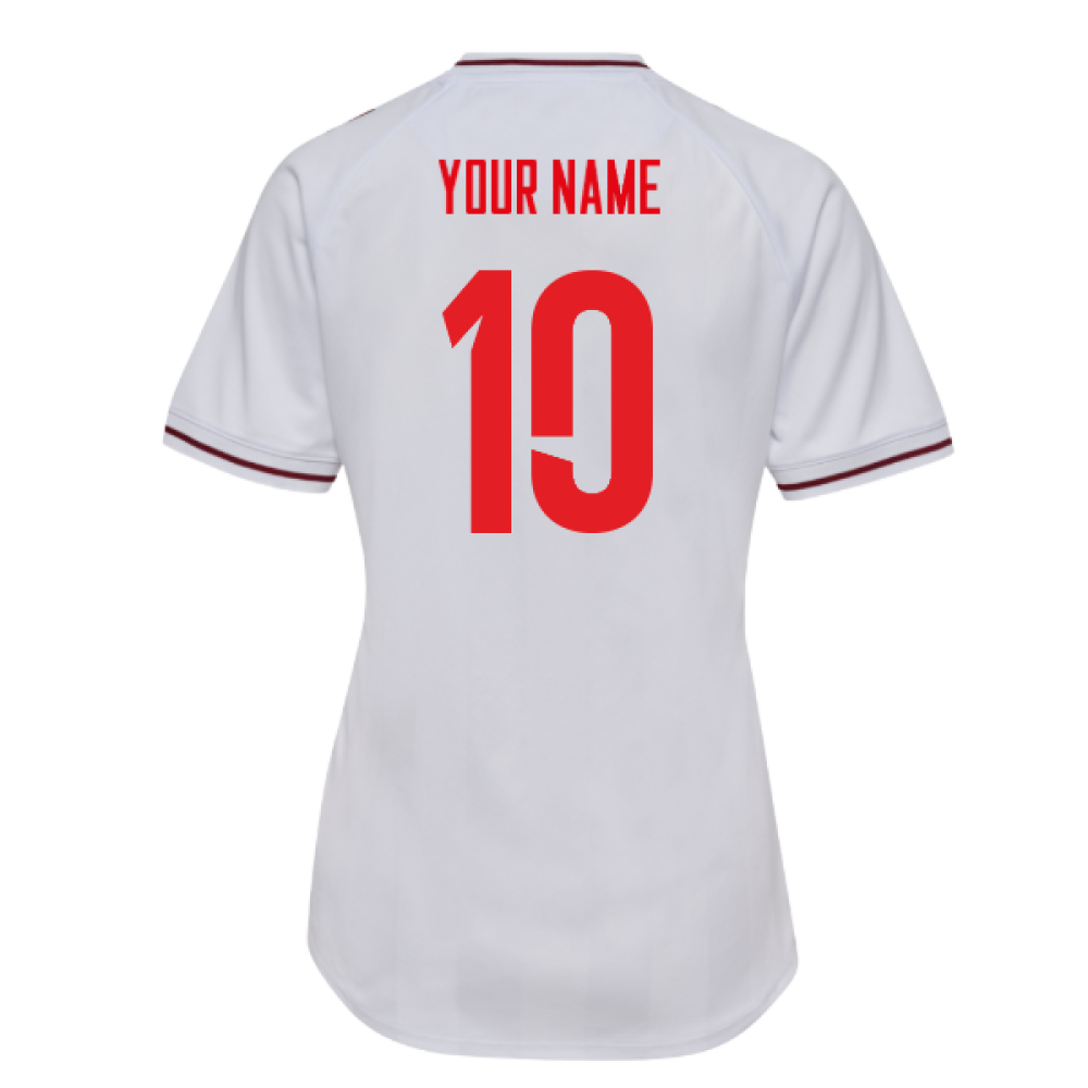 2025-2026 Denmark Womens Away Shirt (Ladies) (Your Name)