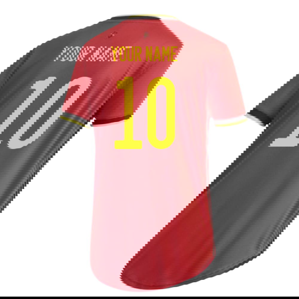 2020-2021 Belgium Home Shirt (Womens) (Your Name)
