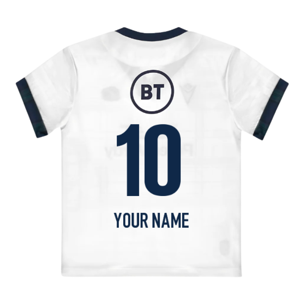2023-2024 Scotland Rugby Away Mini Shirt (1-2 Years) (Your Name)