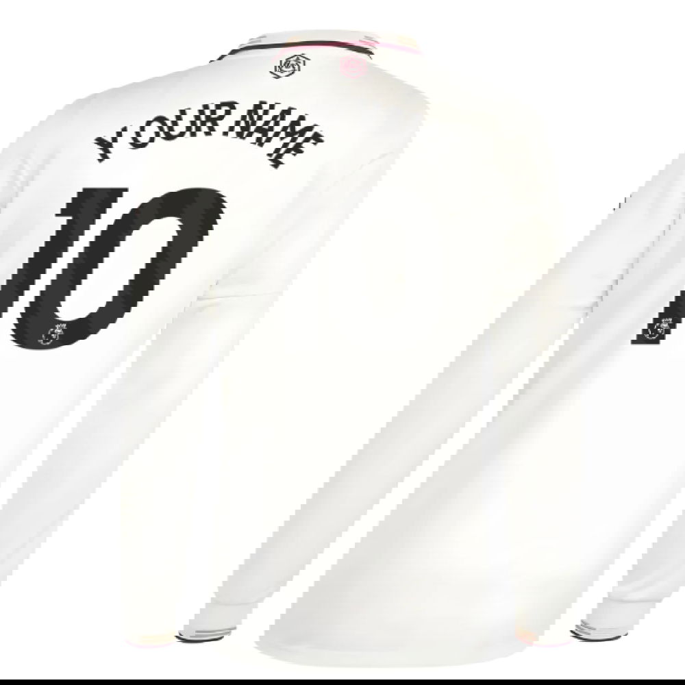 2025-2026 Arsenal Authentic Long Sleeve Third Shirt (Your Name)