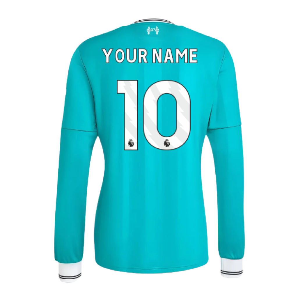 2025-2026 Liverpool Long Sleeve Third Shirt (Your Name)