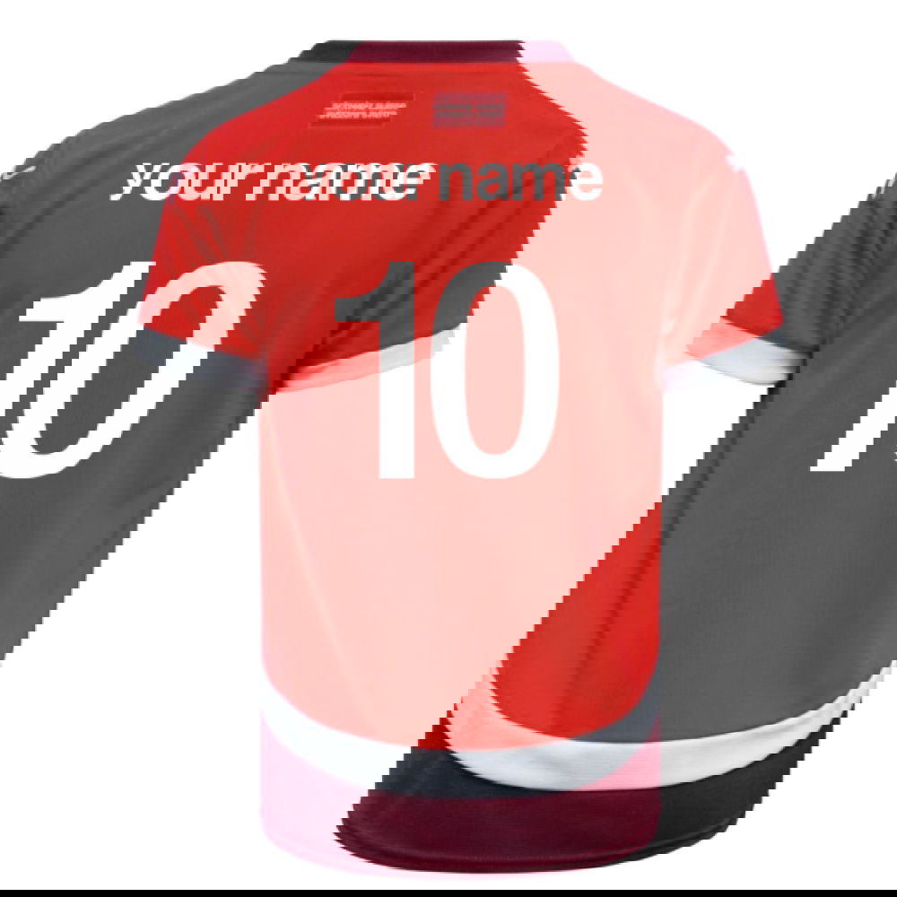 2020-2021 Switzerland Home Shirt (Kids) (Your Name)
