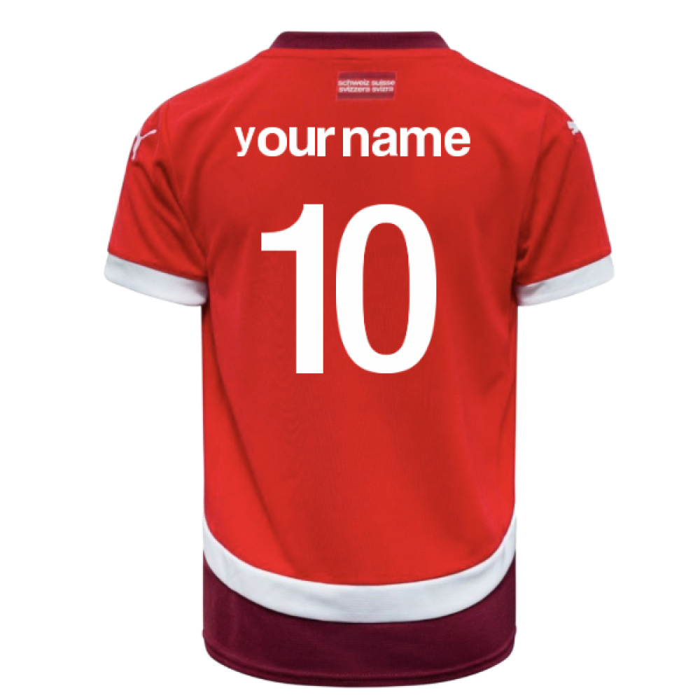 2020-2021 Switzerland Home Shirt (Kids) (Your Name)