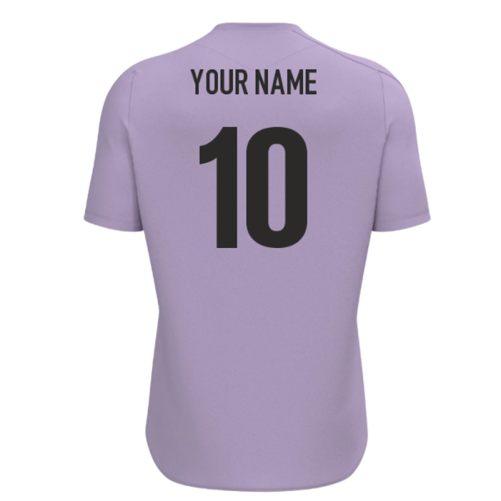 2025-2026 Barbarians Rugby Player Shirt (Lilla) (Your Name)