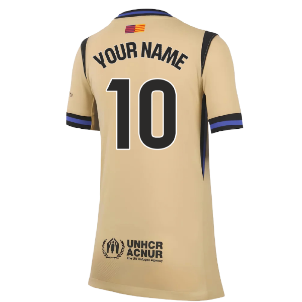 2025-2026 Barcelona Away Shirt (Kids) (Your Name)