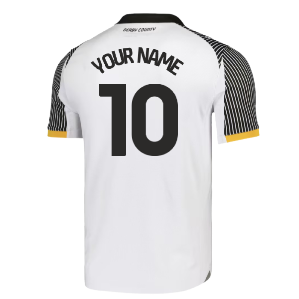 2025-2026 Derby County Home Shirt (Your Name)