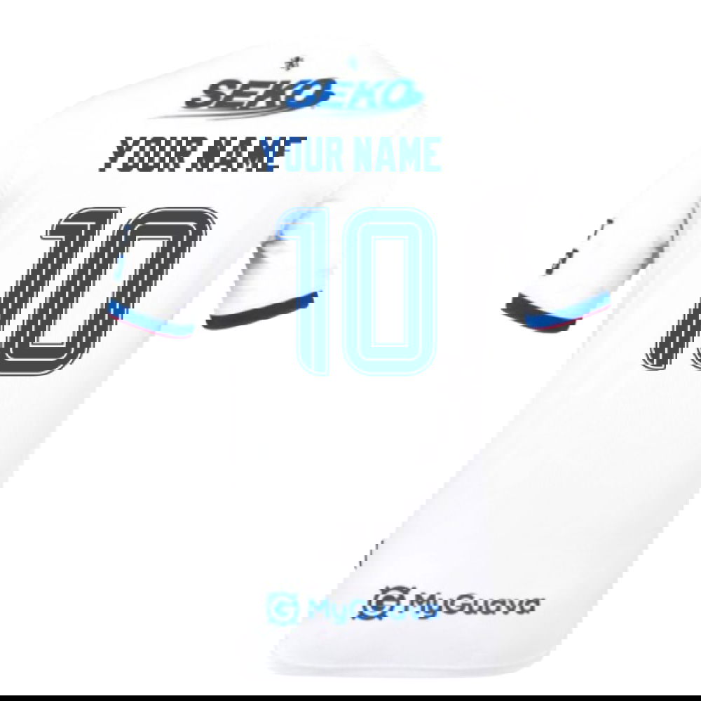 2025-2026 Rangers Pro Away Shirt (Your Name)