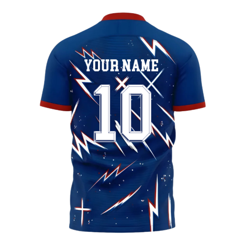  2025-2026 Scotland Pre-Match Concept Shirt Adult Short Sleeve (Your Name)