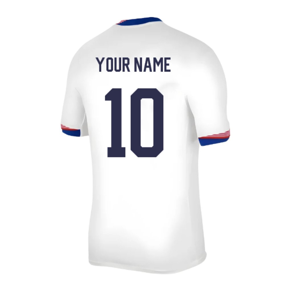 2024-2025 United States USA Home Shirt (Your Name)