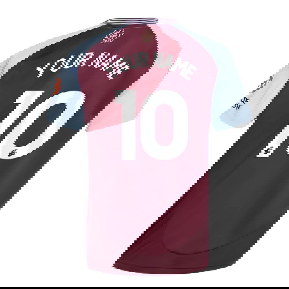 2024-2025 Aston Villa Home Shirt (Your Name)