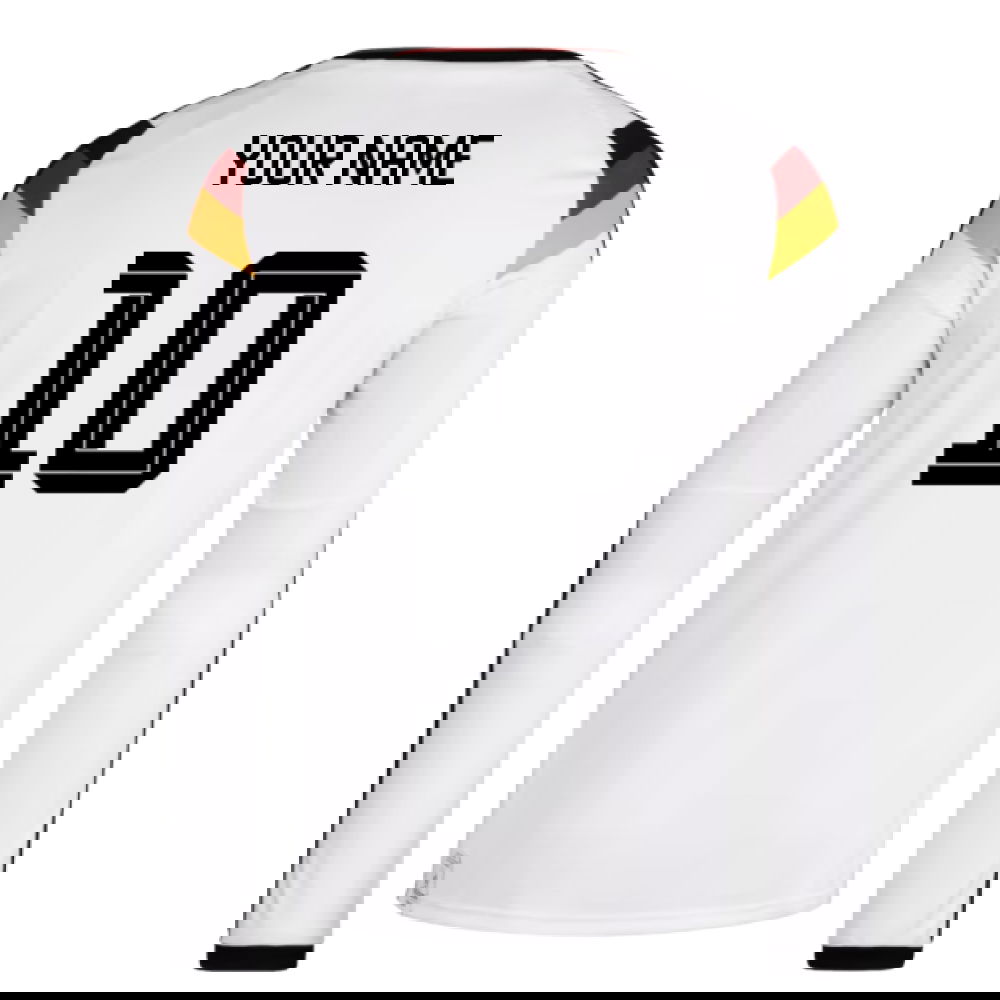 2026-2027 Germany Long Sleeve Home Shirt (Your Name)