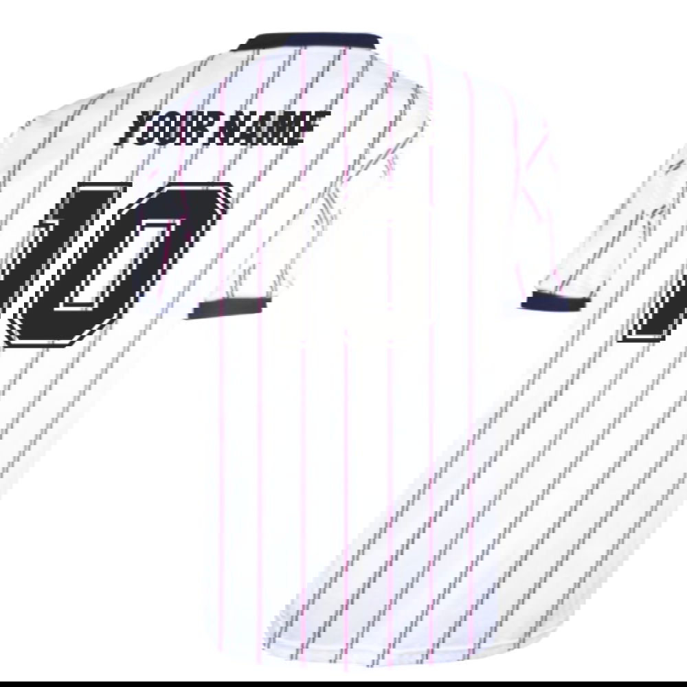 Manchester City 1982 Away Retro Football Shirt (Your Name)