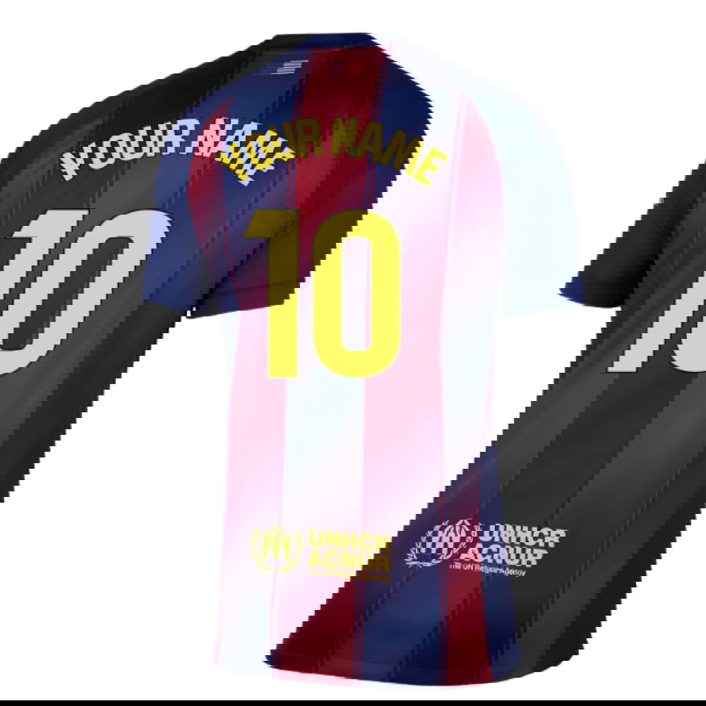 2025-2026 Barcelona Home Shirt (Your Name)