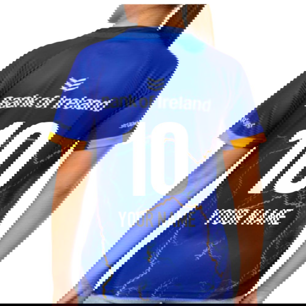 2025-2026 Leinster Home Shirt (Surf The Web) - Womens (Your Name)