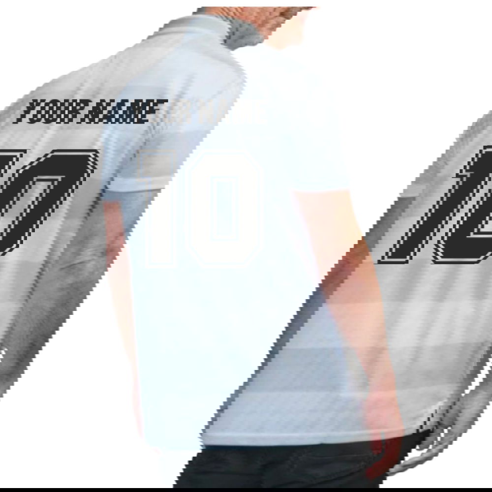 Celtic 1988 Retro Whiteout Shirt (Your Name)