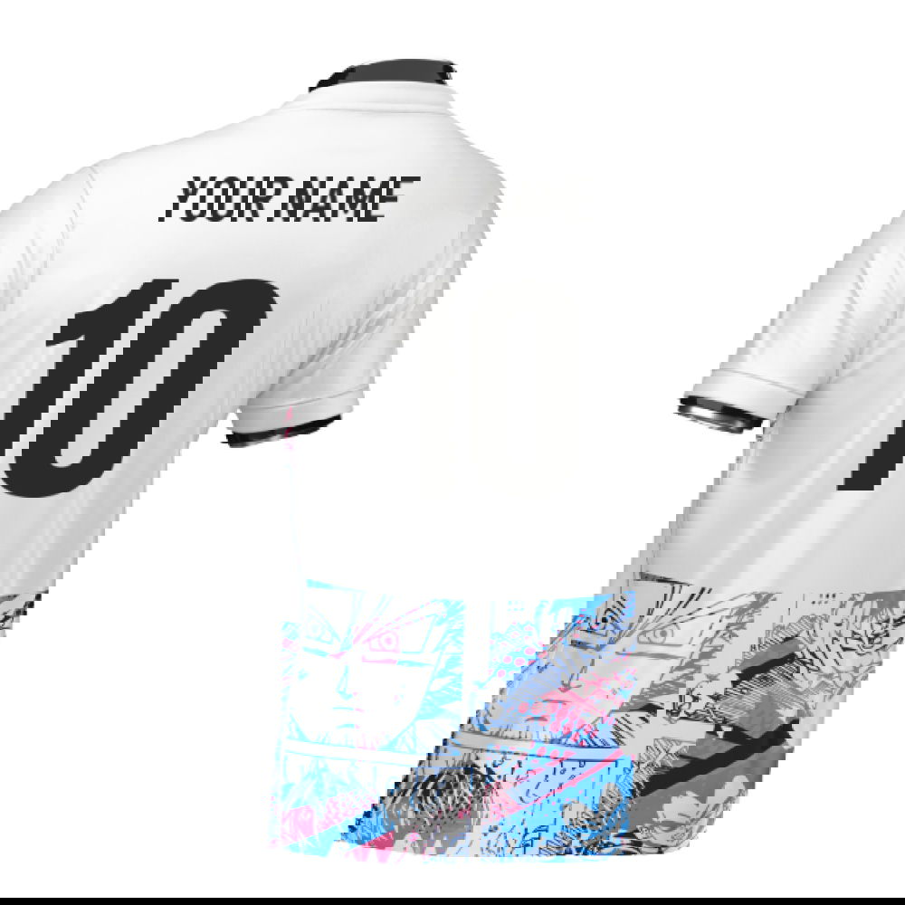 Japan Dragon Ball Z Heritage Football Jersey (Wolvate) Adult Short Sleeve (Your Name)