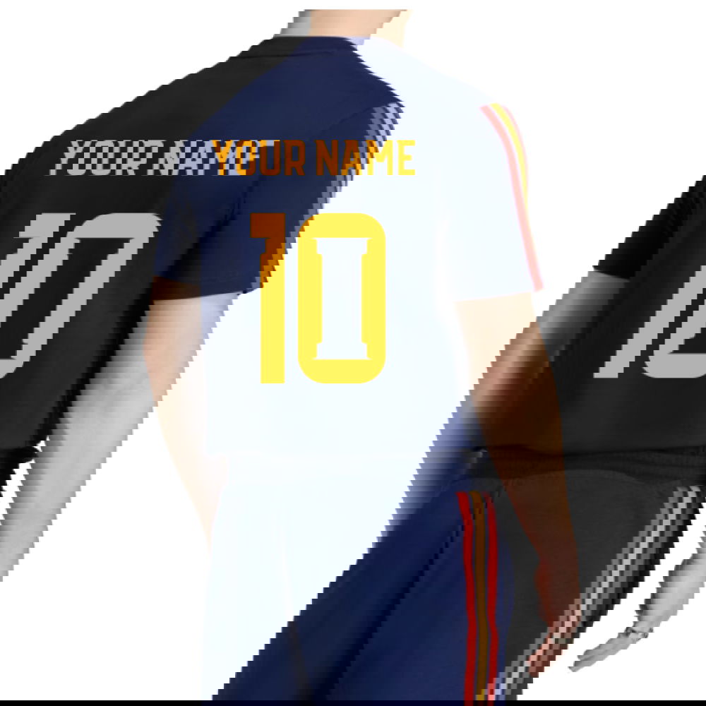 2026-2027 Spain DNA Tee (Dark Blue) (Your Name)