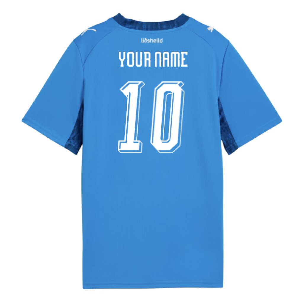 2026-2027 Iceland Home Shirt (Kids) (Your Name)