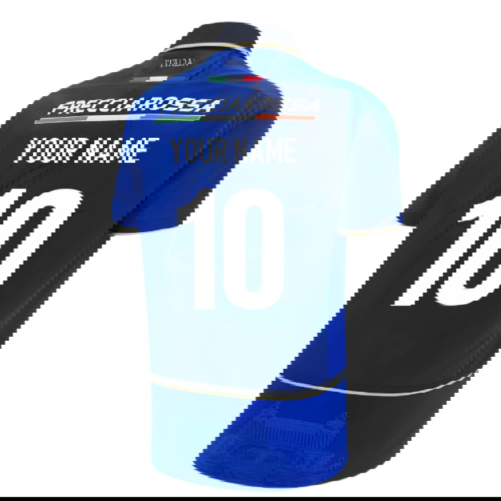 2025-2026 Italy FIR Rugby Home Replica Shirt (Your Name)