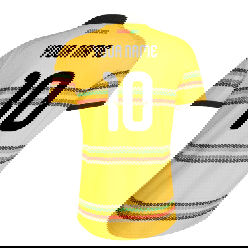 2026-2027 Jamaica Authentic Home Shirt (Your Name)