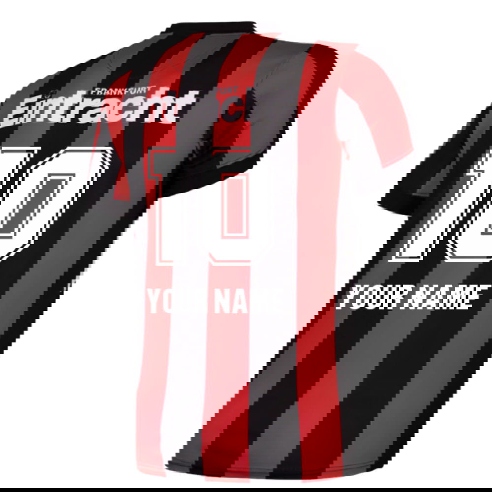 1990-1991 Eintracht Frankfurt Retro Football Shirt (Your Name)