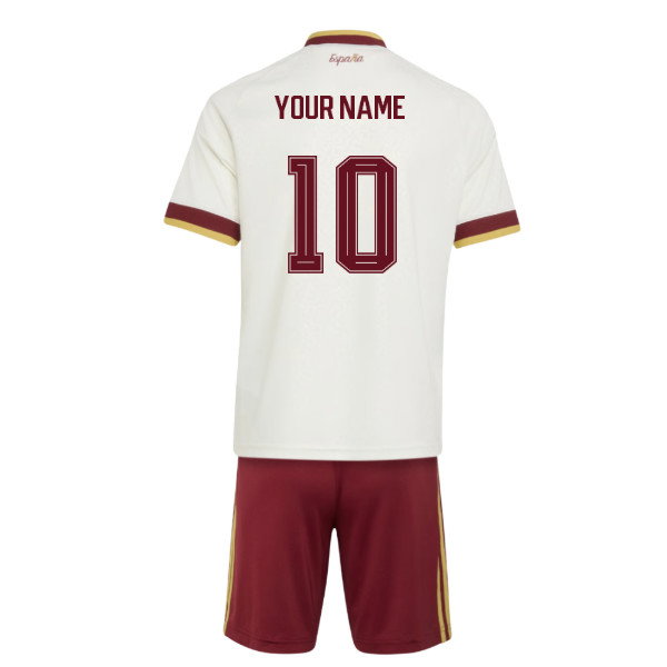 2026-2027 Spain Away Youth Kit (Your Name)
