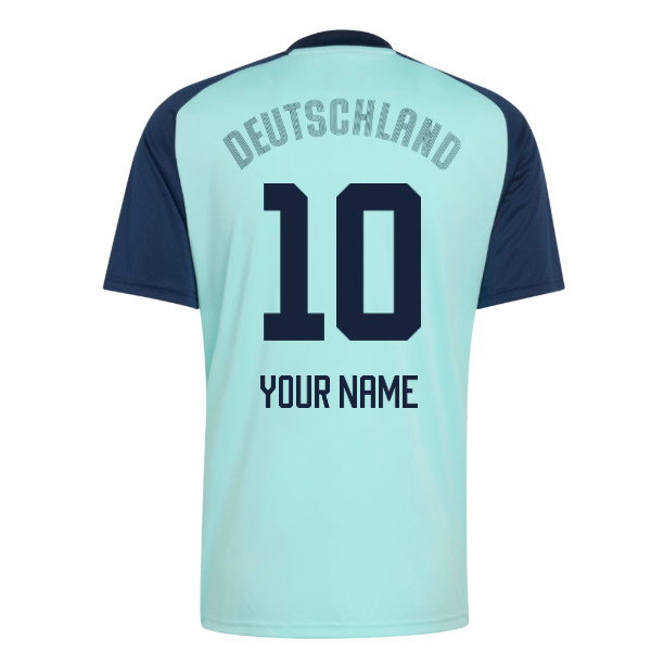 2026-2027 Germany Away Pre-Match Shirt (Flash Aqua) (Your Name)