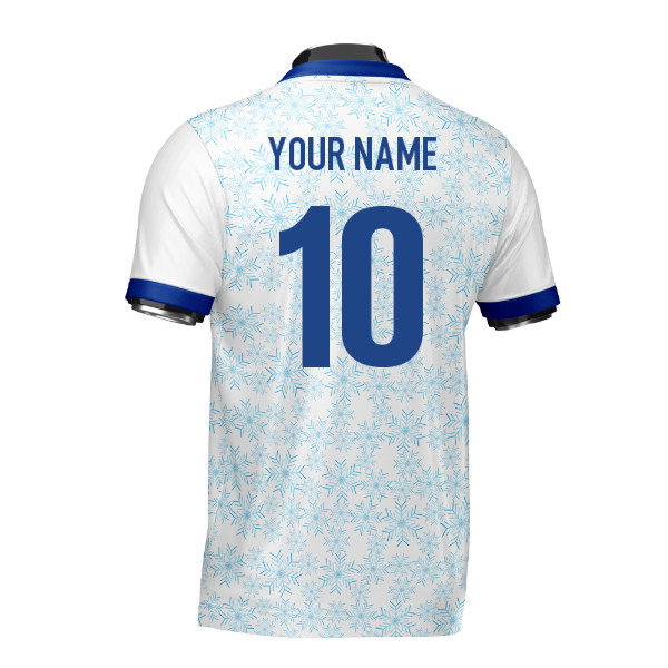 Finland Heritage Football Jersey (Wolvate) Adult Short Sleeve (Your Name)