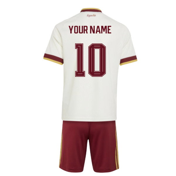 2026-2027 Spain Away Youth Kit (Your Name)