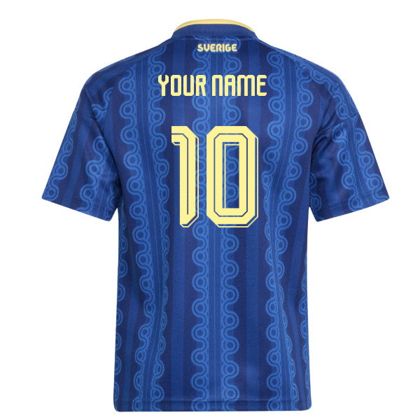 2026-2027 Sweden Away Shirt (Kids) (Your Name)